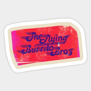 The Flyng Burrito Bros Sticker